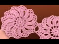 Como hacer flores remolino a Crochet