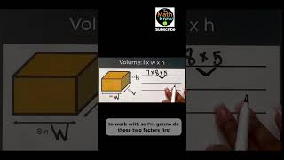 Finding Volume-The Math Krew #5thgrademath #maths #mathstricks #mathkrew #themathkrew #father