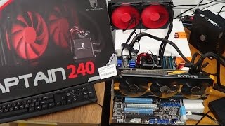 Антоха заимел Deepcool Captain 240, экспресс тест + нежданчик