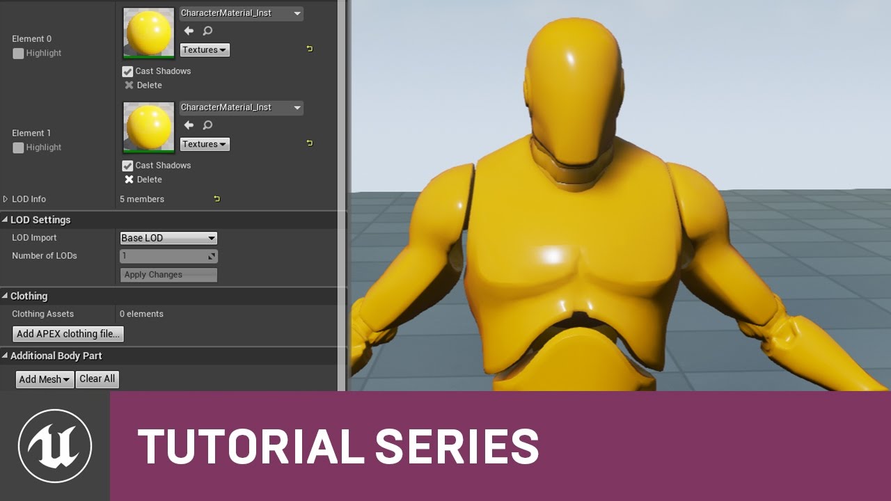 free 3d character models unreal engine 4