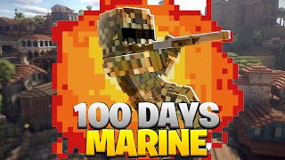 I survived 100 Days as a MARINE in World War 3