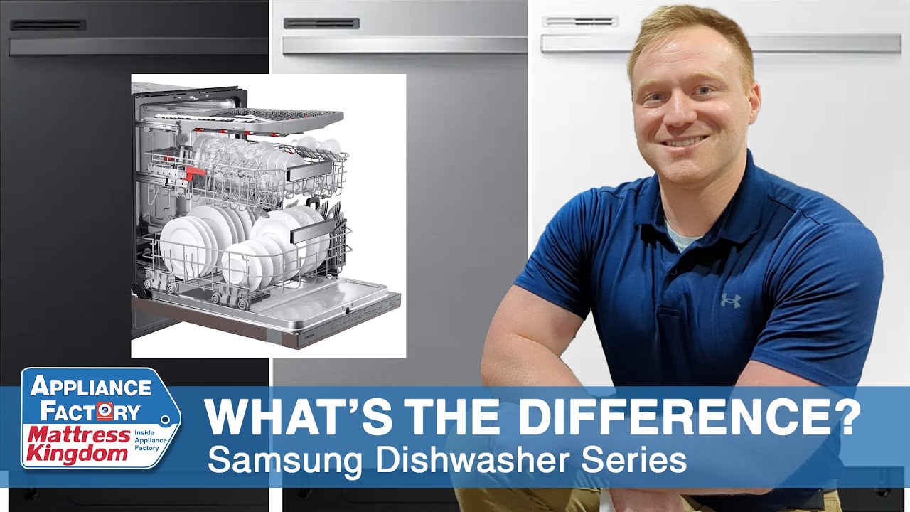 What's the Difference? Samsung Dishwasher Series 2023 