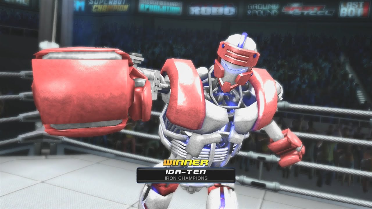 REAL STEEL THE VIDEO GAME - IDA TEN vs ATOM & NOISY BOY, TWIN CITIES