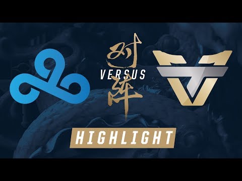 C9 vs ONE - Worlds Play-In Match Highlights (2017)