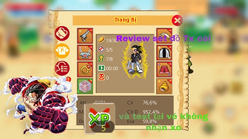 Hải Tặc Tí Hon | Review set đồ 7x và test lại vé không nhận XP