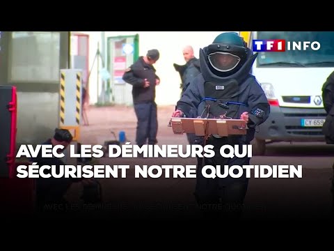 Avec les démineurs qui sécurisent notre quotidien