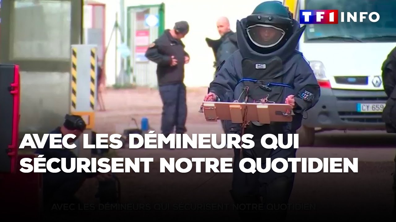 Avec les démineurs qui sécurisent notre quotidien