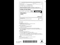 Pearson Edexcel GCSE Chemistry Paper 2h 2025 Question Paper