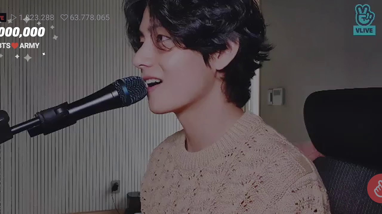 Taehyung Live In Vlive [23 April 2020] Part 1 - YouTube