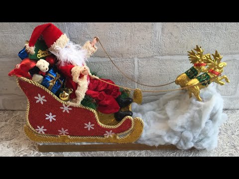 Şaxta Baba Xizəyi hazırlanması | сани деда мороза своими руками | Santa claus Sleigh