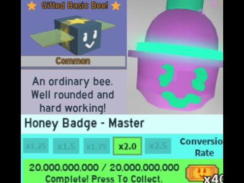 Gummy Mask Grand Master Honey Badge And Gifted Basic Bee Bee