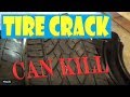 Tire Safety Check -  Don't Drive on Crack!