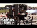 World’s First Jet-Powered Amish Buggy | RIDICULOUS RIDES