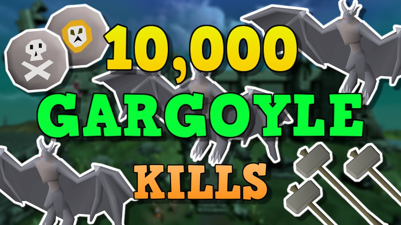 OSRS Loot From 10,000 Gargoyles The Ultimate Gargoyles Guide YouTube