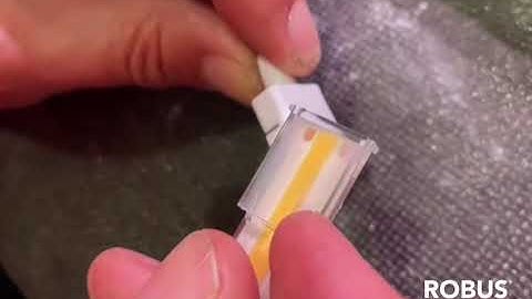 How to connect ROBUS MACAU IP67 LED using an end to end joining cable