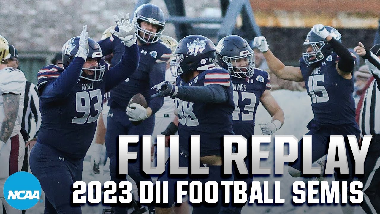 Colorado School of Mines vs. Kutztown: 2023 DII football semifinals | FULL REPLAY