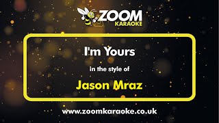 Jason Mraz - I'm Yours - Karaoke Version from Zoom Karaoke Resimi