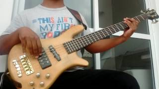 Video thumbnail of "Cover Bass (Think Twice - Robben Ford & The Blue Line)"