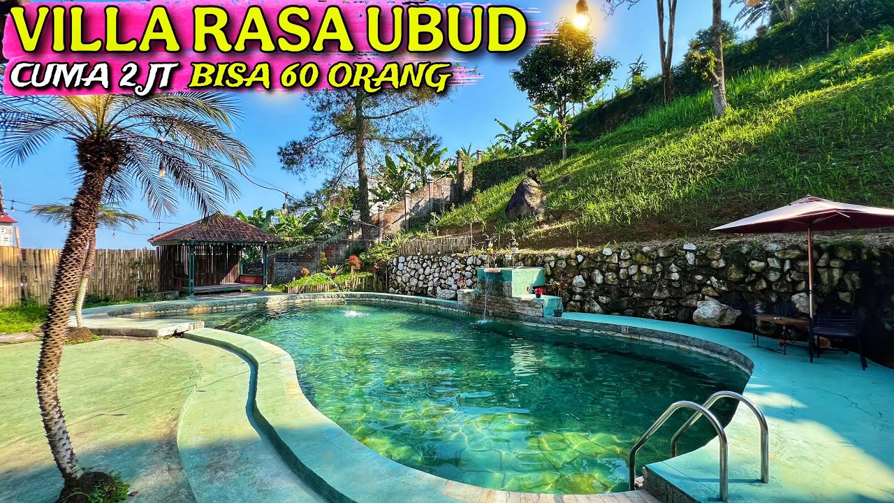 VILLA 2 JUTA BISA BAWA ROMBONGAN SEKAMPUNG | Villa Kayu Cahaya