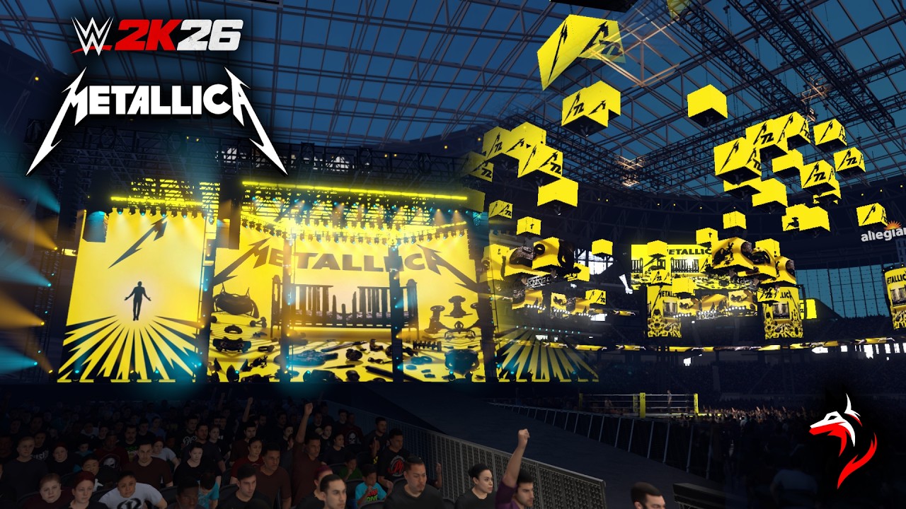 WWE 2K26: Custom Metallica Build!