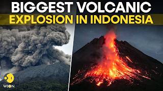 Download lagu Anak Krakatau Volcano Erupts LIVE: Massive Volcanic Blast Shakes Jakarta, Indonesia On Alert | WION