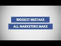 The Biggest Mistake Marketers Make &amp; How To Avoid It | AB Testing