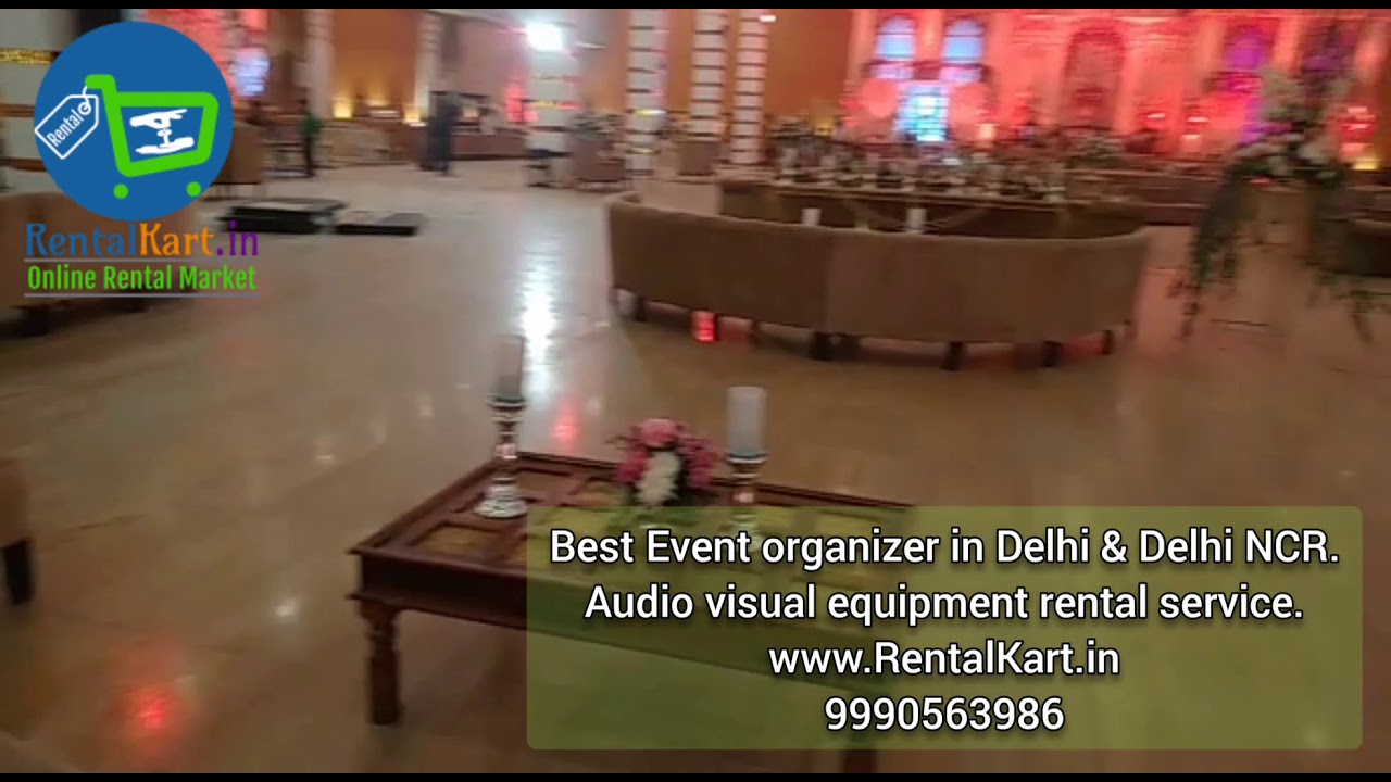 Make Your Events Memorable with the Best Event Planner and Audio Visual Equipment Rental Service