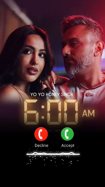 6 AM Song Ringtone | YO YO Honey Singh New Song Ringtone 2025 | #6am #yoyohanisingh #callertune