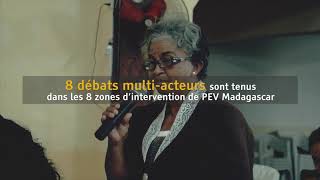 PEV Madagascar - Les espaces de dialogue