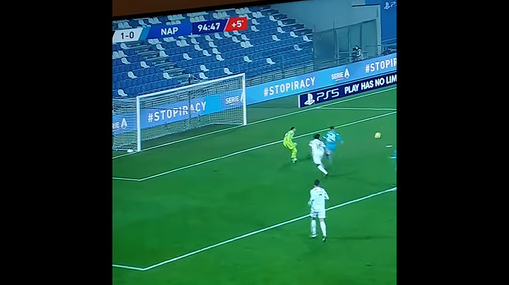 gol al novantacinquesimo minuto nella finale di super coppa juve Napoli 2 a 0