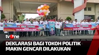 Dukungan Bagi Para Tokoh Terus Dilakukan oleh Relawan di Sejumlah Daerah | Kabar Petang Pilihan