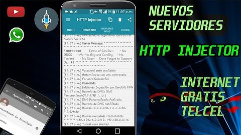 Internet Gratis Telcel 2018 | Servidores Http Injector Root Y No Root