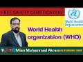 Safety certification by WHO