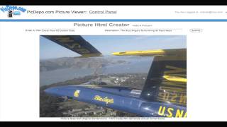 Using PicDepo.com - Free Image And Video Hosting And Html Generator