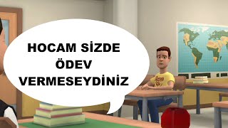 Okula Ödev Yapmadan Gelen Öğrenci