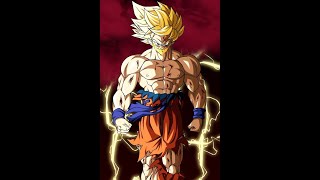 Even A Low Class Sayian Can Become The Strongest Sayian With Hard Training Goku