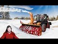 КУПИЛИ НОВЫЙ ТРАКТОР ДЛЯ УБОРКИ СНЕГА - СУРОВАЯ РОССИЯ FARMING SIMULATOR 19