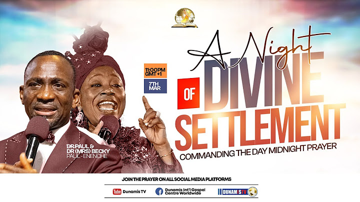 MID NIGHT PRAYER COMMANDING THE DAY || A NIGHT OF DIVINE SETTLEMENT || 07-03-2025