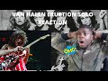 VAN HALEN ERUPTION GUITAR SOLO REACTION