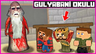 KORKUNÇ GULYABANİ OKULUNDA BİR GECE GEÇİRMEK! 😱 - Minecraft