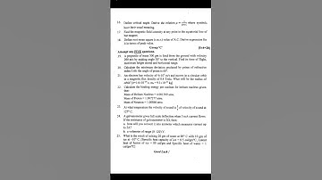 HA/CMLT 1st Year CTEVT 2080 Physics Question Paper #shorts #physics #ha1styear #questionpaper