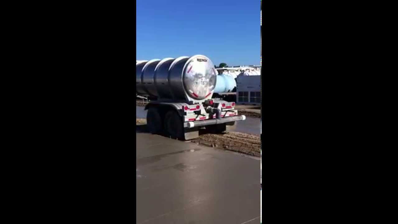 Cement Slurry in Action by Angelle Materials - YouTube
