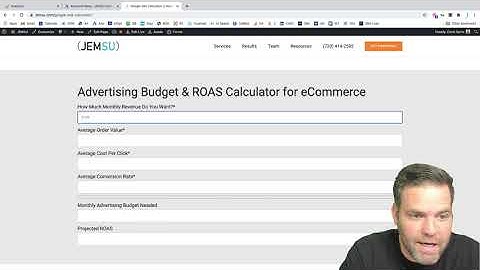 Google Ads Calculator // How to Project Your Budget & ROAS