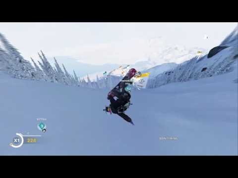Quelques saut sur steep demo