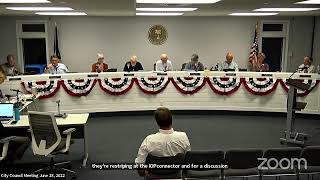 City Council Meeting June 28, 2022