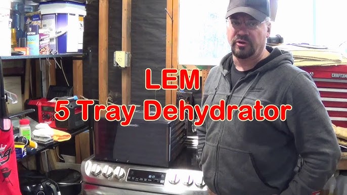 LEM Stainless-Steel 10-Tray Dehydrator