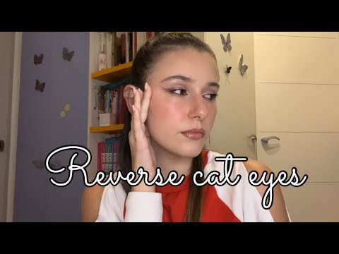 master the reverse cat eye makeup trend | ogle school... REVERSE CAT EYES!!! - YouTube