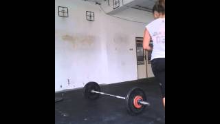 TnG power clean +split jerk