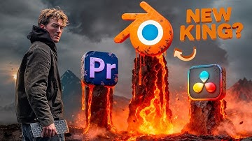 I Tried Video Editing in a FREE 3D Software