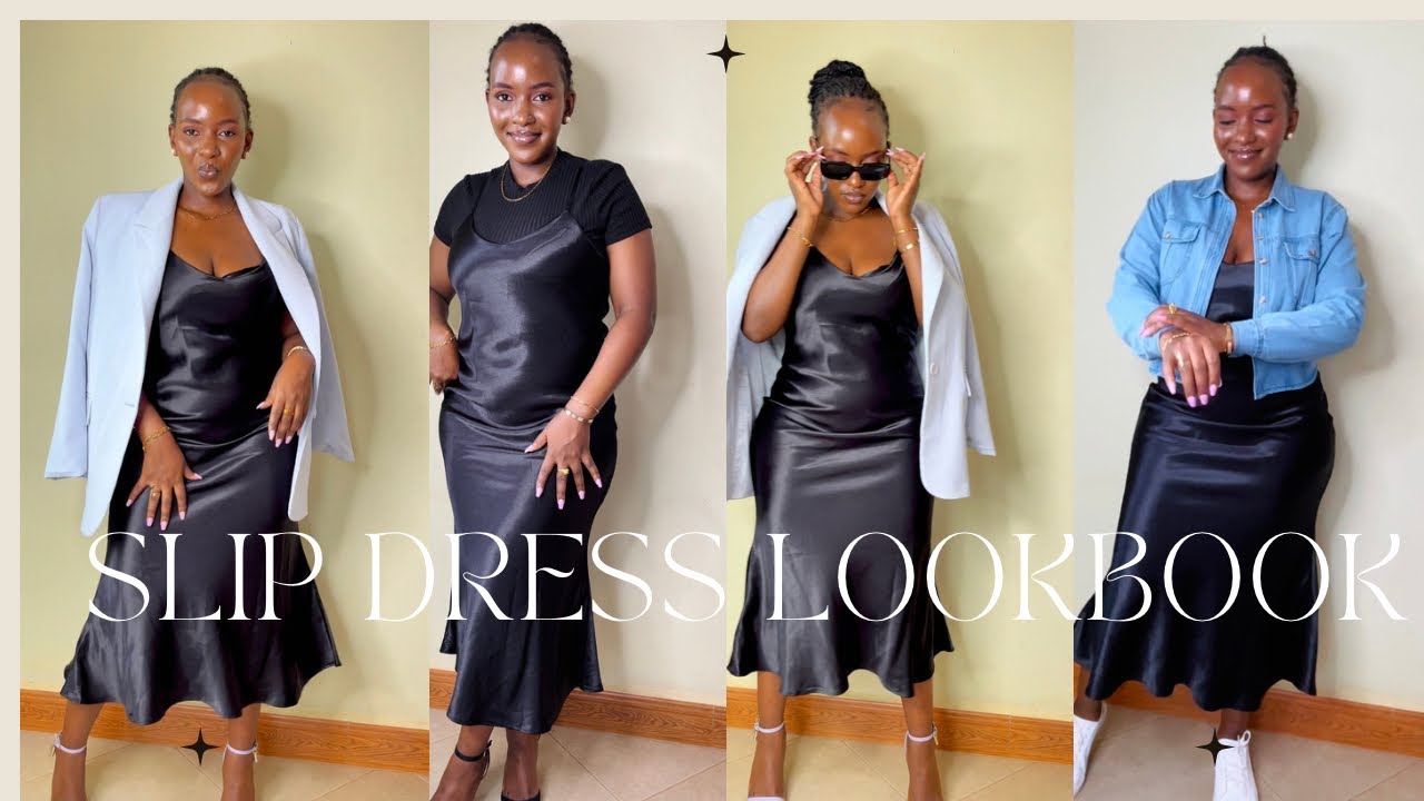 Black Silk Dress Outfit Ideas  How to style a silk dress, 6 Ways